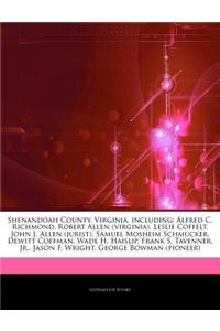Articles on Shenandoah County, Virginia, Including