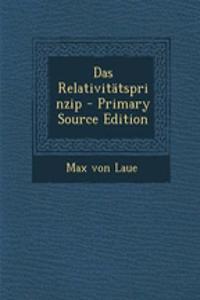 Das Relativitatsprinzip