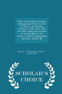 Early Life Among the Indians