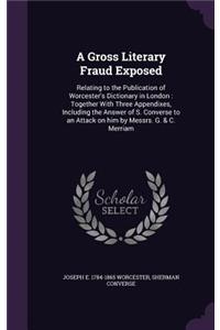 Gross Literary Fraud Exposed