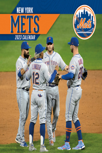 New York Mets 2023 12x12 Team Wall Calendar