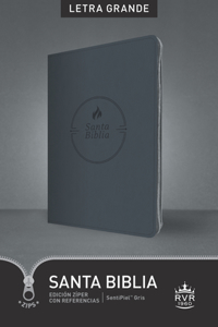 Santa Biblia RVR60, Edicion ziper con referencias, letra gra