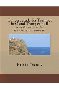 Concert etude for Trumpet in C and Trumpet in B