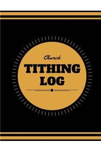 Church Tithing Log