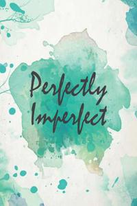 Buller Journal With Water Color Cover Perfectly Imperfect: Bullet / Journal / Notebook: Volume 10