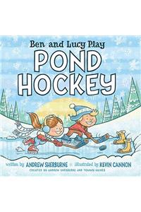 Ben and Lucy Play Pond Hockey
