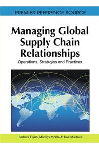 Managing Global Supply Chain Relationships