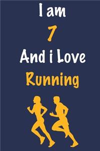 I am 7 And i Love Running