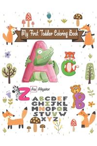 My First Toddler Coloring Book