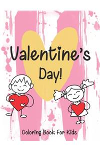 Valentine's Day coloring book for kids