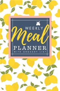Weekly Meal Planner With Grocery List