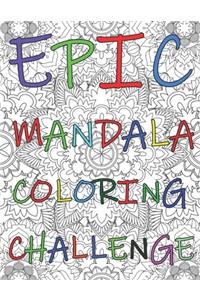 Epic Mandala Coloring Challenge