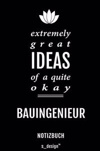 Notizbuch für Bauingenieure / Bauingenieur / Bauingenieurin