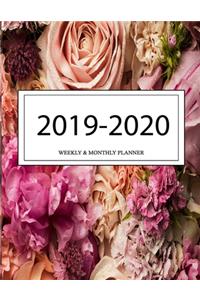 2019 - 2020 Weekly and Monthly Planner