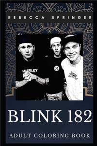 Blink 182 Adult Coloring Book