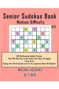 Senior Sudokus Book Medium Difficulty #13