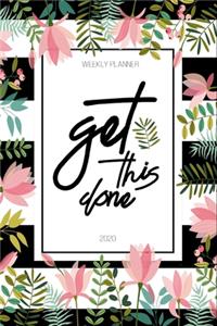 Weekly Planner 2020