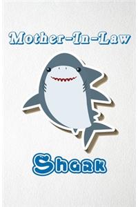 Mother-In-Law Shark A5 Lined Notebook 110 Pages