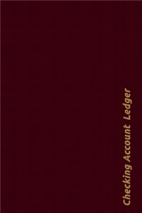 Checking Account Ledger
