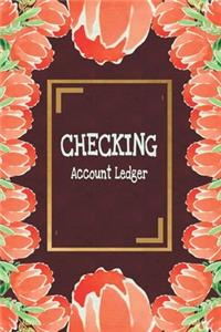 Checking Account Ledger