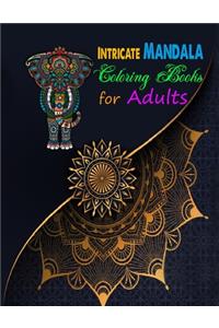 Intricate Mandala Coloring Books For Adults