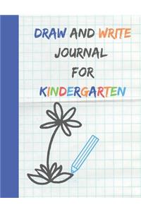 Draw and Write Journal for Kindergarten