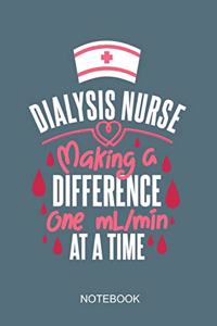 Dialysis Nurse - Making A Difference One ml/min At A Time