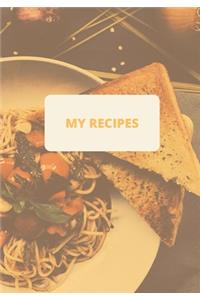 My Recipes