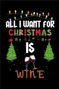 All I Want For Christmas Is Wine