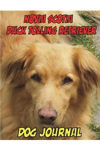 Dog Journal Novia Scotia Duck Tolling Retriever