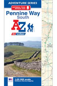 Pennine Way National Trail Official Map South