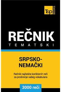 Srpsko-Nemacki Tematski Recnik - 3000 Korisnih Reci