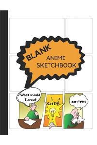 Comic Book Maker Creator - Draw Manga in Blank Anime Sketchbook Strip Paper