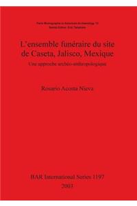 L' ensemble funéraire du site de Caseta Jalisco Mexique