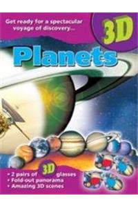 3D Books Planets