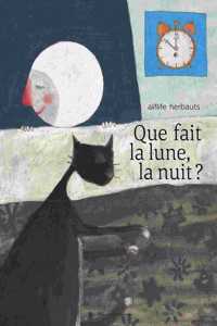 Que fait la lune, la nuit?
