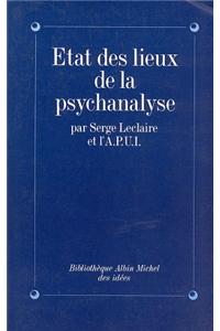 Etat Des Lieux de La Psychanalyse