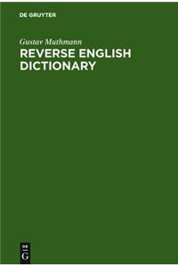 Reverse English Dictionary