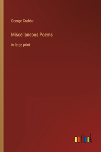 Miscellaneous Poems