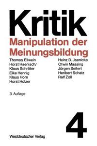 Manipulation Der Meinungsbildung