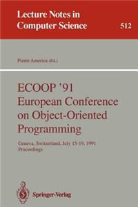 Ecoop '91 European Conference on Object-Oriented Programming