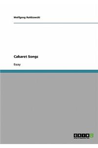 Cabaret Songs