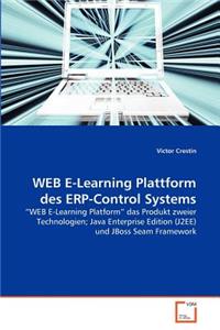 WEB E-Learning Plattform des ERP-Control Systems