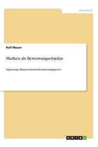 Marken als Bewertungsobjekte
