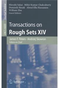 Transactions on Rough Sets XIV