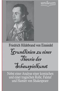 Grundlinien zu einer Theorie der Schauspielkunst