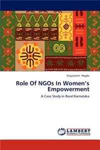 Role of Ngos in Women's Empowerment