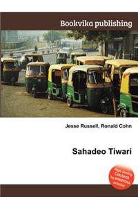 Sahadeo Tiwari