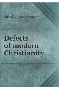 Defects of modern Christianity