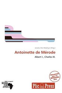 Antoinette de M Rode